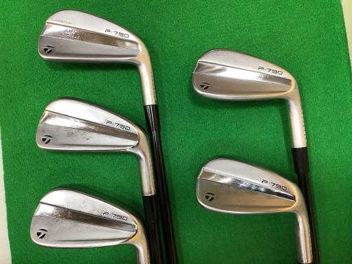 【中古】 テーラーメイド Taylor Made P・790(2023) 5S アイアンセット IR TM MCI 80 BK (フレックスS) メンズ 男性用 右利き 右用 Cランク ゴルフクラブ