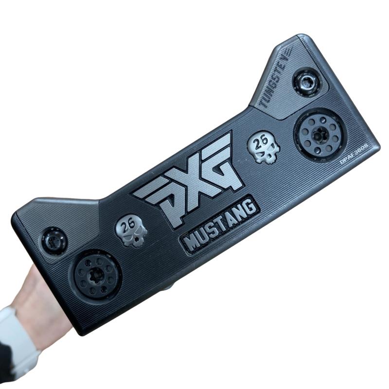 【中古】 PXG BATTLE READY MUSTANG(スターター) パター PT スチール写真 (フレックス余分の物) メンズ 成人男性用 右利き 右用 C位置づける ゴルフ野球クラブ