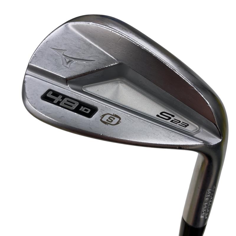 【中古】 ミズノ Mizuno S23(ホワイトサテン) 48°/10°S ウェッジ WG Dynamic Gold 105 (フレックスS) メンズ 男性用 右利き 右用 Cランク ゴルフクラブ