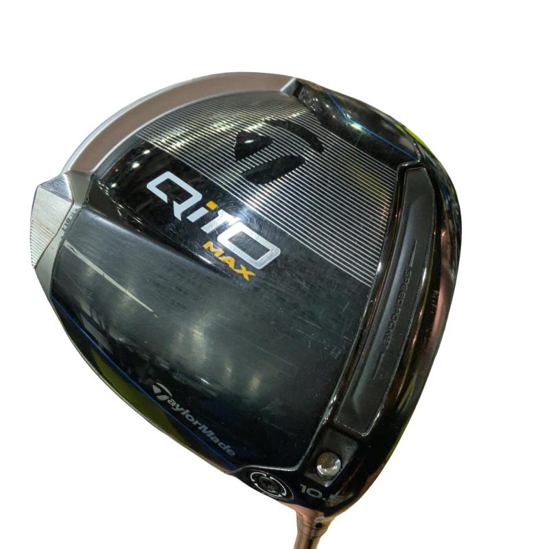 【中古】 テーラーメイド Qi10 MAX 10.5° ドライバー DR Diamana BLUE TM50(Qi10 DR) (フレックスS) メンズ 男性用 右利き 右用 Cランク ゴルフクラブ