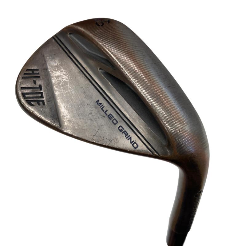【中古】 仕立て屋御手伝いさん Taylor Made MILLED GRIND HI-TOE(2022) 60°/13° ウェッジ WG Dynamic Gold (フレックスS) メンズ 成人男性用 右利き 右用 D位置づける ゴルフ野球クラブ
