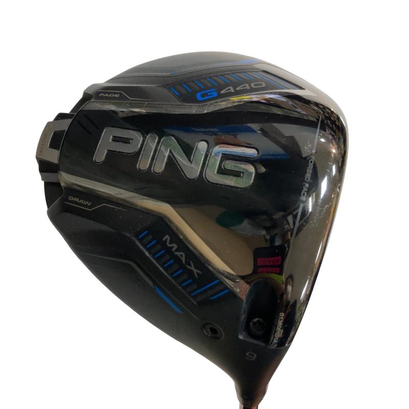 【中古】 ピン G440 MAX  9° １番ウッド DR PING TOUR 2.0 CHROME 65(DR) (フレックスR) メンズ 成人男性用 右利き 右用 C序列付ける ゴルフ野球クラブ