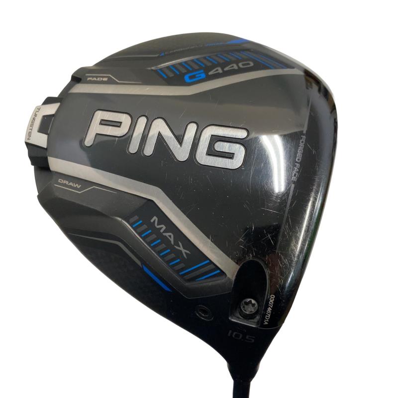 【中古】 ピン G440 MAX 10.5° １番ウッド DR PING TOUR 2.0 CHROME 65(DR) (フレックスS) メンズ 成人男性用 右利き 右用 C序列付ける ゴルフ野球クラブ