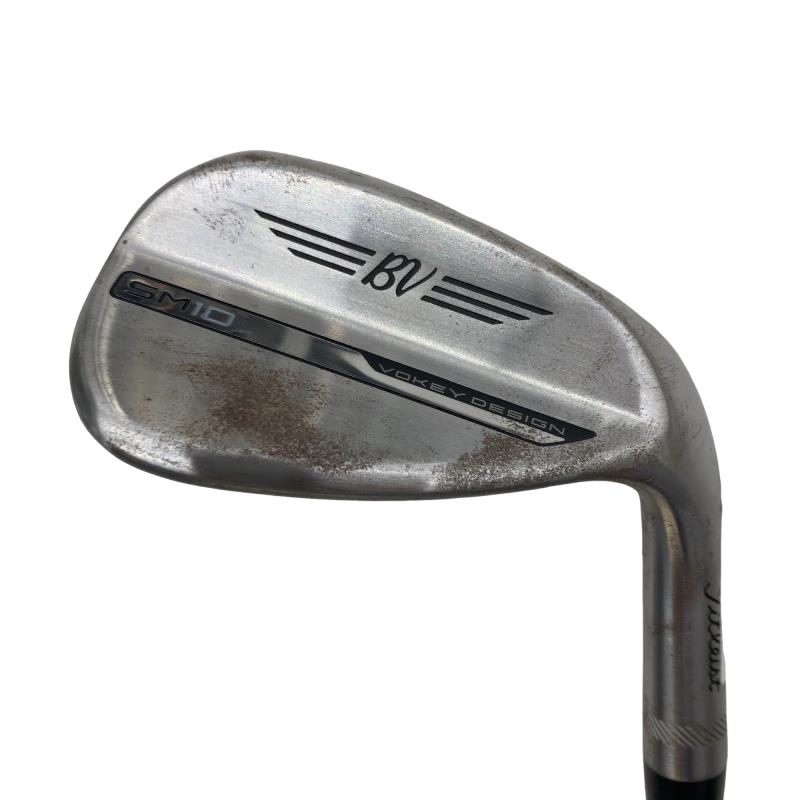 【中古】 タイトリスト VOKEY SPIN MILLED SM10 RAW 54&deg;/14&deg;F USA ウェッジ WG Dynamic Gold (フレックスS) メンズ 男性用 右利き 右用 Cランク ゴルフクラブ｜ゴルフパートナー 中古クラブ店