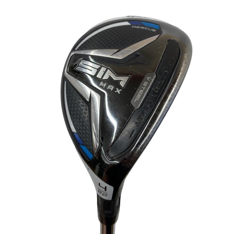 【中古】 仕立て屋お手伝いさん SIM MAX U4 ありがた味 UT KBS MAX85 JP (フレックスS) メンズ 成人男性用 右利き 右用 C価値づける ゴルフ野球クラブ