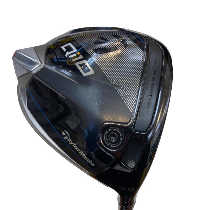 【中古】 テーラーメイド Qi10 9° ドライバー DR リシャフト (フレックスその他) メンズ 男性用 右利き 右用 Cランク ゴルフクラブ
