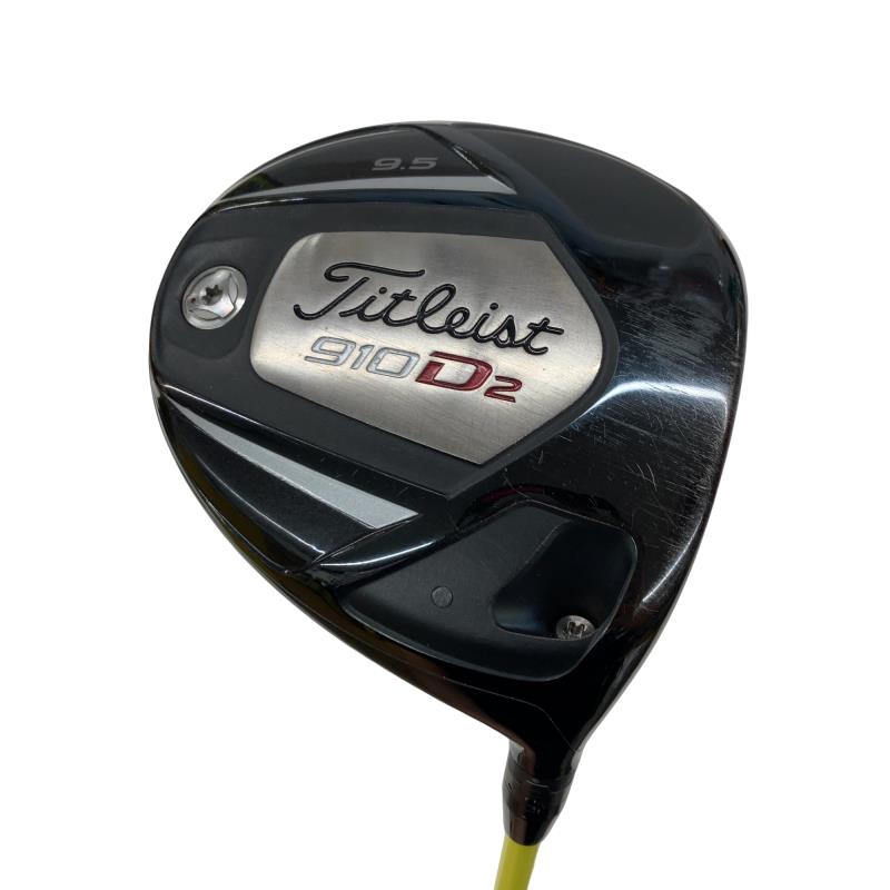 【中古】 タイトリスト 910 D2 9.5° ドライバー DR ATTAS 3 6 (フレックスS) メンズ 男性用 右利き 右用 Cランク ゴルフクラブ