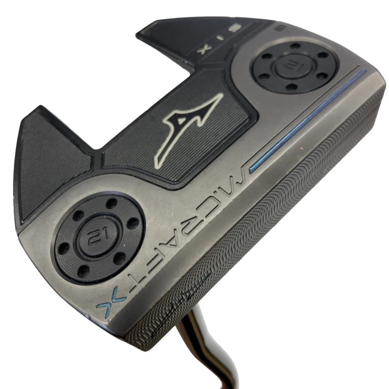 【中古】 ミズノ M.CRAFT X B6 34インチ パター PT スチール (フレックスその他) メンズ 男性用 右利き 右用 Cランク ゴルフクラブ