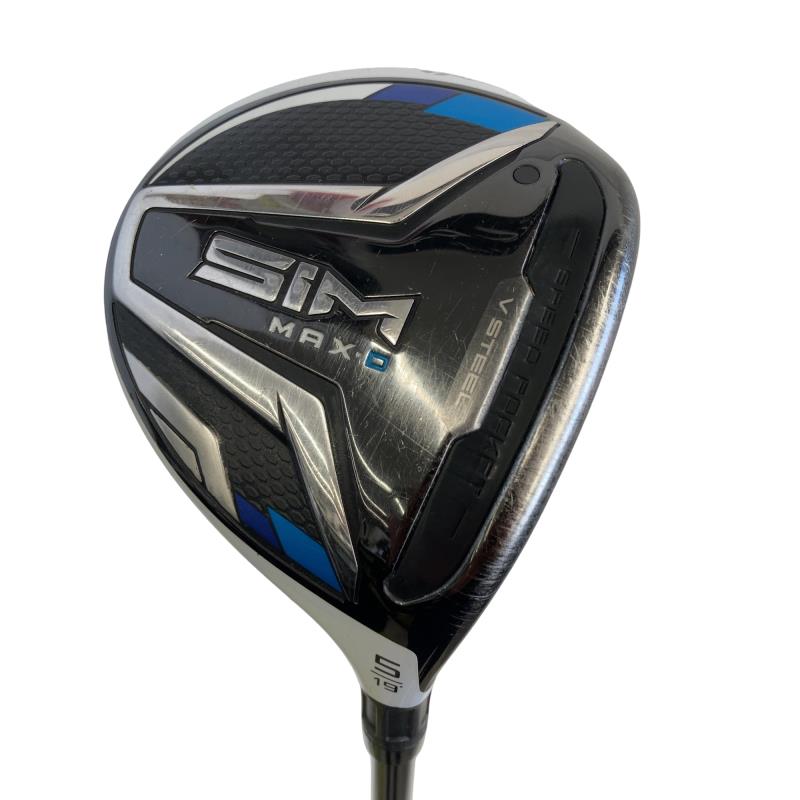 【中古】 テーラーメイド SIM MAX-D 5W フェアウェイウッド FW TENSEI BLUE TM50(FW) (フレックスR) メンズ 男性用 右利き 右用 Cランク ゴルフクラブ|ゴルフパートナー 中古クラブ店