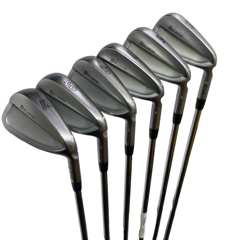 【中古】 ピン i BLADE 6S アイアンセット IR Dynamic Gold (フレックスS) メンズ 男性用 右利き 右用 Cランク ゴルフクラブ｜ゴルフパートナー 中古クラブ店