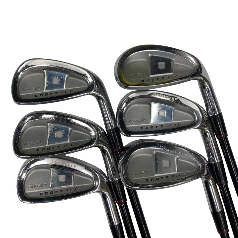 【中古】 ダイワ(グローブライド) ONOFF +(PLUS)(2007) 6S アイアンセット IR SMOOTH KICK MP-707I (フレックスS) メンズ 男性用 右利き 右用 Dランク ゴルフクラブ