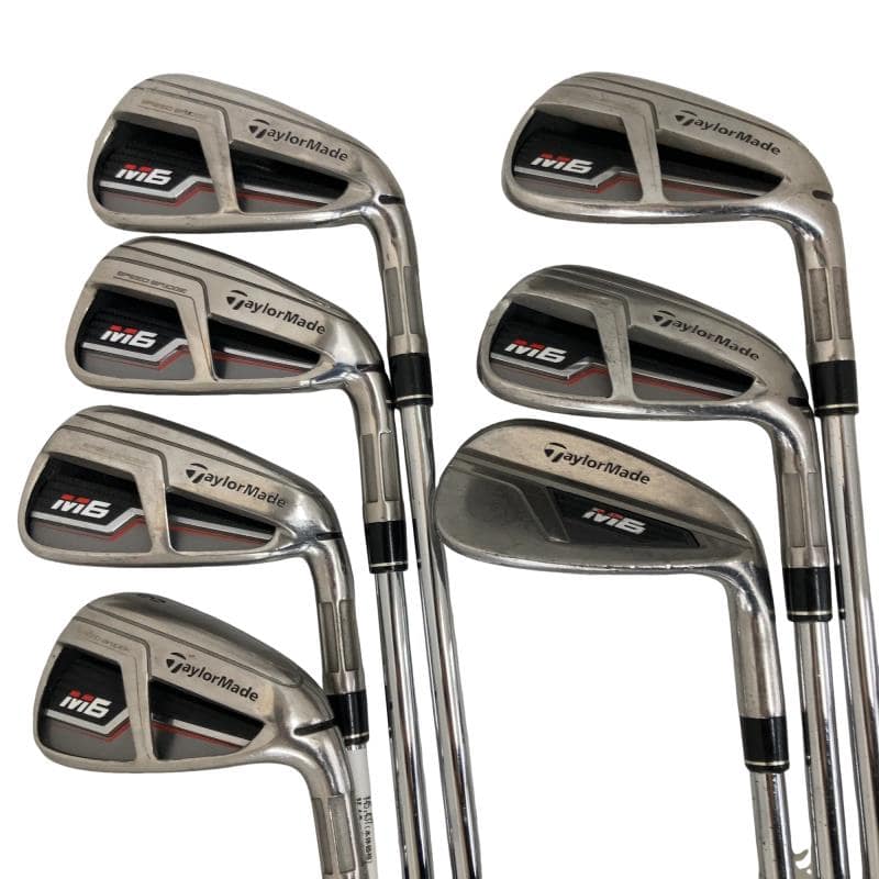 【中古】 テーラーメイド M6 8S アイアンセット IR RE-AX 85 STEEL (フレックスS) メンズ 男性用 右利き 右用 Dランク ゴルフクラブ｜ゴルフパートナー 中古クラブ店 36,886円