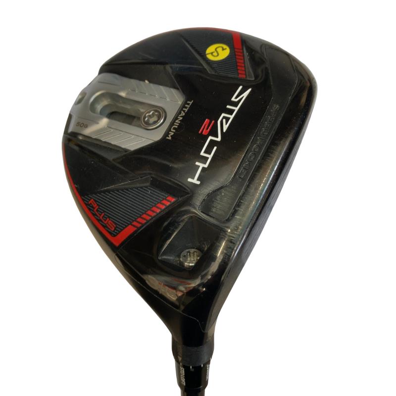 【中古】 テーラーメイド STEALTH2 PLUS 3W フェアウェイウッド FW 純正特注シャフト (フレックスS) メンズ 男性用 右利き 右用 Cランク ゴルフクラブ