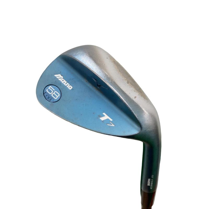 【中古】 ミズノ Mizuno T7(ブルー) 限定 58°/8° ウェッジ WG Dynamic Gold TOUR ISSUE ONYX BLACK (フレックスS) メンズ 男性用 右利き 右用 Dランク ゴルフクラブ