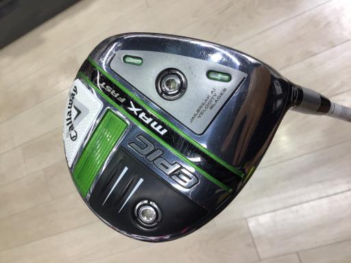 【中古】 キャロウェイ EPIC MAX FAST 3W レディース フェアウェイウッド FW ELDIO for CW 40(FW) (フレックスL) レディース お上さん用 右利き 右用 C序列付ける ゴルフ野球クラブ ゴルフ-クラブ-レディースクラブ