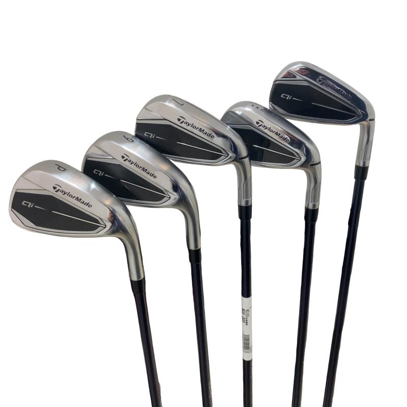 【中古】 仕立て屋お手伝いさん Qi  5S アイアン仕掛ける IR Diamana BLUE TM60(Qi IR) (フレックスS) メンズ 成人男性用 右利き 右用 C価値づける ゴルフ野球クラブ