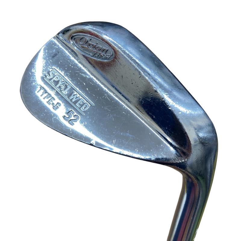 【中古】 ORION(オライオン) SPY-1 WED TYPE-G(メッキ仕上げ) 52° ウェッジ WG リシャフト (フレックスその他) メンズ 男性用 右利き 右用 Dランク ゴルフクラブ