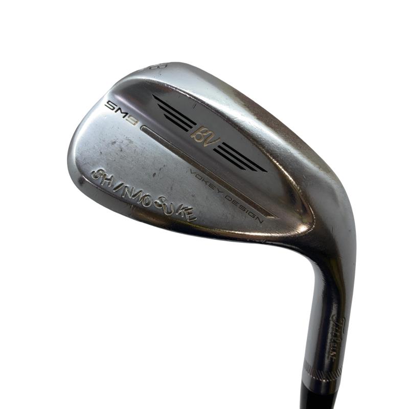 【中古】 タイトリスト VOKEY SPIN MILLED SM9 周遊旅行Cr 58°/08°M ウェッジ WG 純然たる特注矢がら (フレックスX) メンズ 成人男性用 右利き 右用 D位置づける ゴルフ野球クラブ
