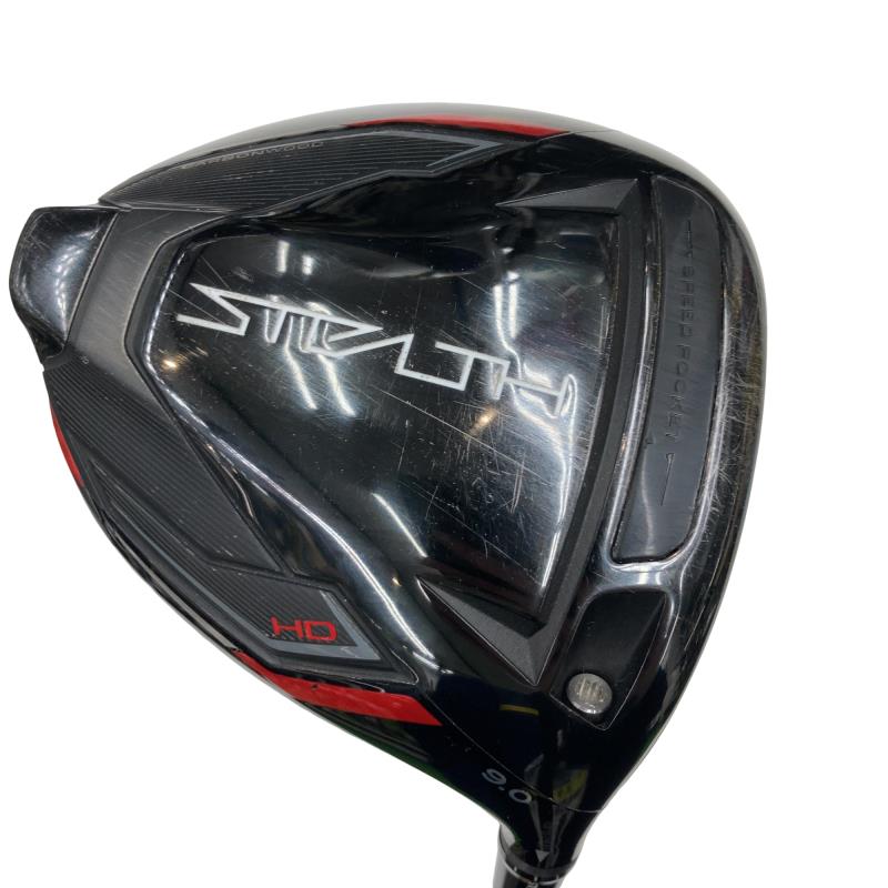 【中古】 テーラーメイド STEALTH HD 9° ドライバー DR TENSEI RED TM50(STEALTH DR) (フレックスS) メンズ 男性用 右利き 右用 Cランク ゴルフクラブ