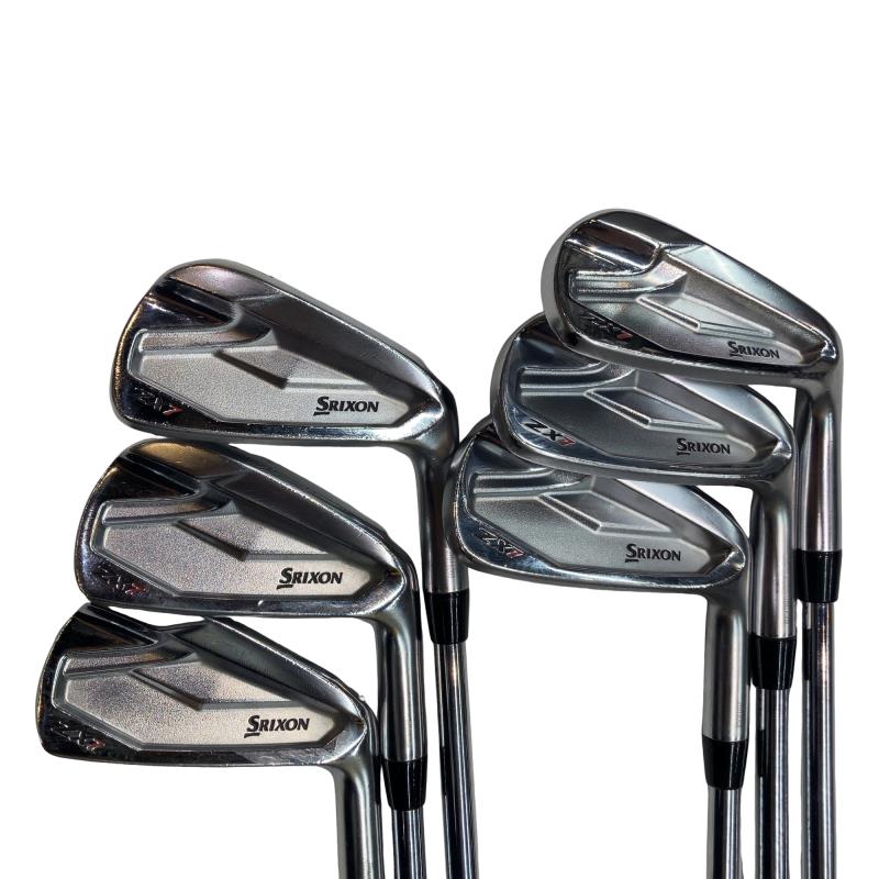 【中古】 ダンロップ SRIXON ZX7  6S アイアン仕掛ける IR Dynamic Gold D.S.T (フレックスS) メンズ 成人男性用 右利き 右用 C価値づける ゴルフ野球クラブ