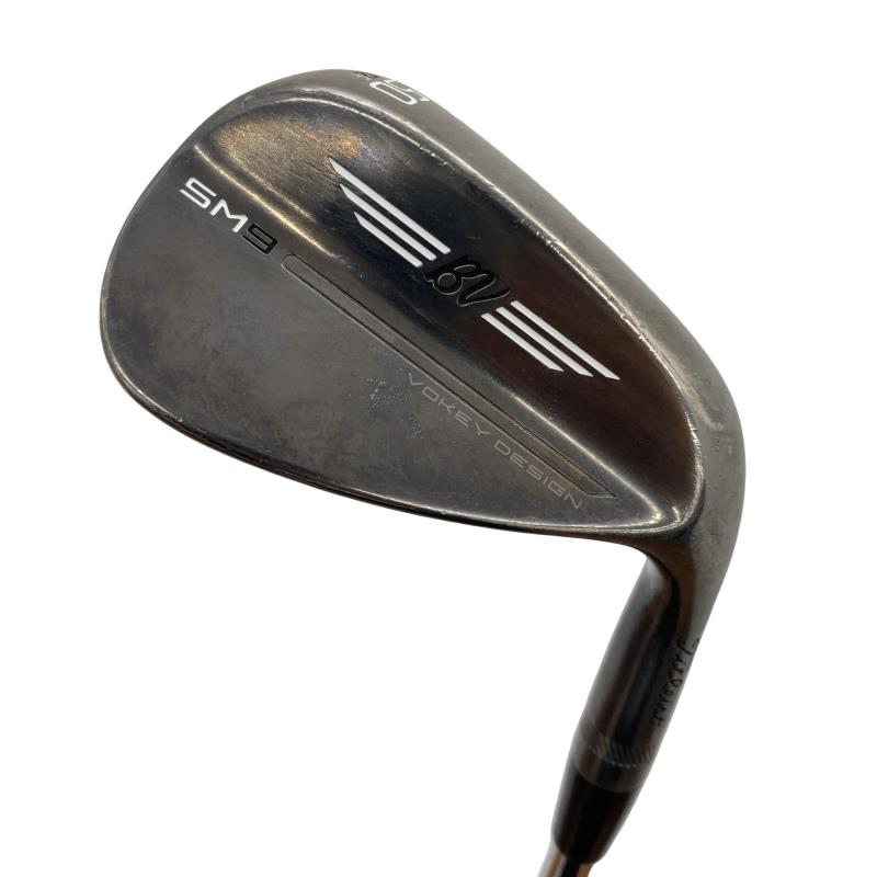 【中古】 タイトリスト VOKEY SPIN MILLED SM9 ブラッシュドスチール 50&deg;/12&deg;F ウェッジ WG 純正特注シャフト (フレックスS) メンズ 男性用 右利き 右用 Cランク ゴルフクラブ｜ゴルフパートナー 中古クラブ店