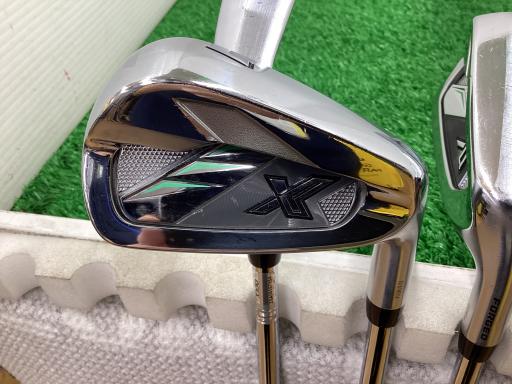 【中古】 ダンロップ XXIO(2022) eks 5S アイアンセット IR 純正特注シャフト (フレックスR) メンズ 男性用 右利き 右用 Cランク ゴルフクラブ
