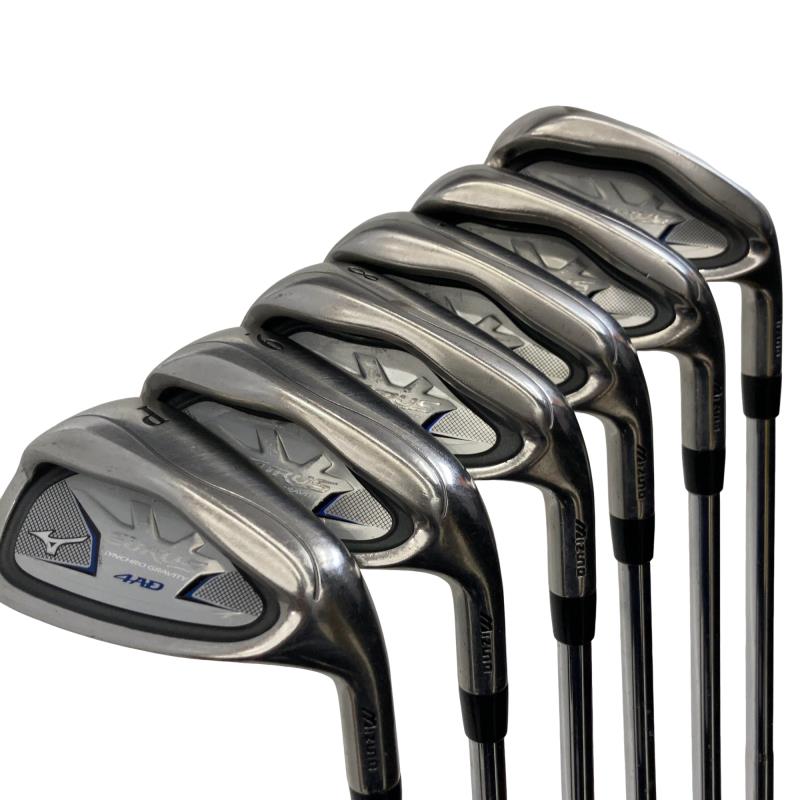 【中古】 ミズノ EURUS 4AD 8S アイアンセット IR FST 1170 (フレックスUNI) メンズ 男性用 右利き 右用 Dランク ゴルフクラブ 14,844円