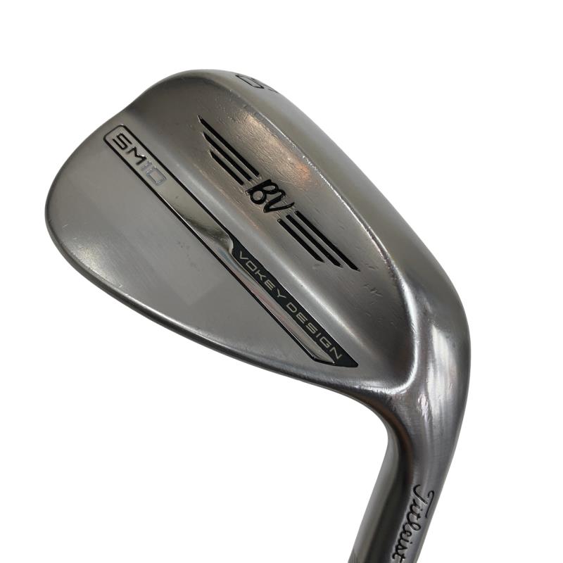 【中古】 タイトリスト VOKEY SPIN MILLED SM10 ツアークロム 50°/12°F ウェッジ WG リシャフト (フレックスその他) メンズ 男性用 右利き 右用 Cランク ゴルフクラブ