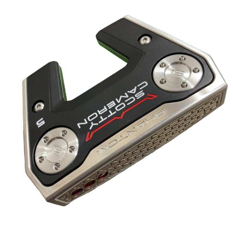 【中古】 タイトリスト SCOTTY CAMERON PHANTOM 5(2026) 34in パター PT スチール写真 (フレックス余分の物) メンズ 成人男性用 右利き 右用 B序列付ける ゴルフ野球クラブ