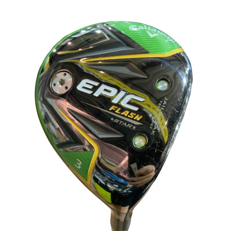 【中古】 キャロウェイ EPIC FLASH STAR  3W フェアウェイウッド FW Speeder EVOLUTION V FW 50 (フレックスS) メンズ 成人男性用 右利き 右用 C位置づける ゴルフ野球クラブ