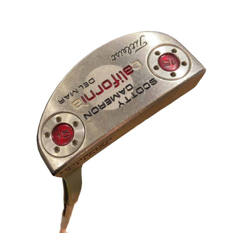 【中古】 タイトリスト SCOTTY CAMERON California DEL MAR(2012) 34インチ パター PT スチール (フレックスその他) メンズ 男性用 右利き 右用 Cランク ゴルフクラブ|ゴルフパートナー 中古クラブ店