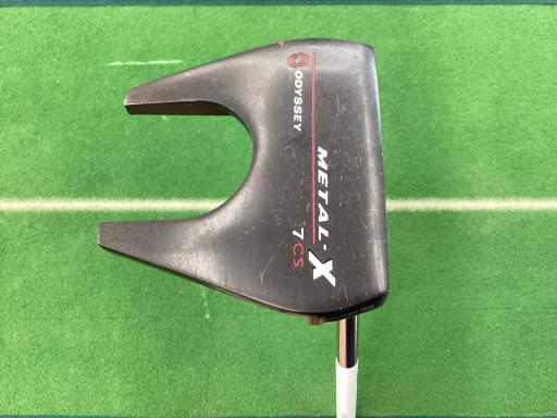 【中古】 オデッセイ METAL-X #7CS 35インチ パター PT スチール (フレックスその他) メンズ 男性用 右利き 右用 Dランク ゴルフクラブ