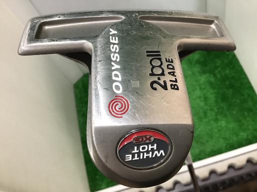 【中古】 オデッセイ WHITE HOT XG 2・ball BLADE 35インチ パター PT スチール (フレックスその他) メンズ 男性用 右利き 右用 Dランク ゴルフクラブ