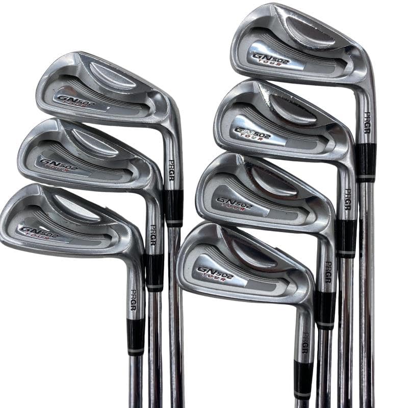 【中古】 プロギア GN 502 TOUR FORGED 8S アイアンセット IR Spec Steel II (フレックスS) メンズ 男性用 右利き 右用 Cランク ゴルフクラブ