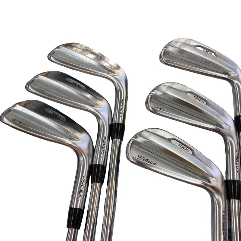 【中古】 タイトリスト Titleist T100S(2021) 8S アイアン仕掛ける IR NS PRO MODUS3 TOUR115 (フレックスS) メンズ 成人男性用 右利き 右用 C価値づける ゴルフ野球クラブ