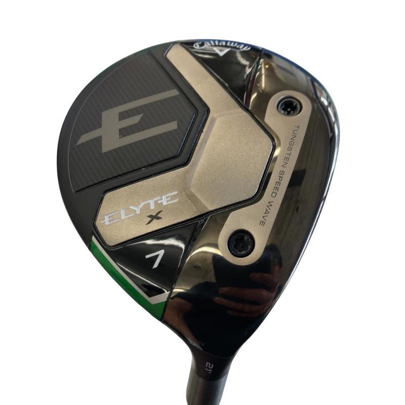 【中古】 キャロウェイ ELYTE X 7W フェアウェイウッド FW VENTUS GREEN 50 for CW(ELYTE FW) (フレックスR) メンズ 成人男性用 右利き 右用 C価値づける ゴルフ野球クラブ