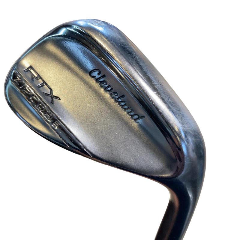 【中古】 クリーブランド Cleveland RTX ZIPCORE 黒いこと繻子 52°/10° MID ウェッジ WG Dynamic Gold (フレックスS) メンズ 成人男性用 右利き 右用 C序列付ける ゴルフ野球クラブ