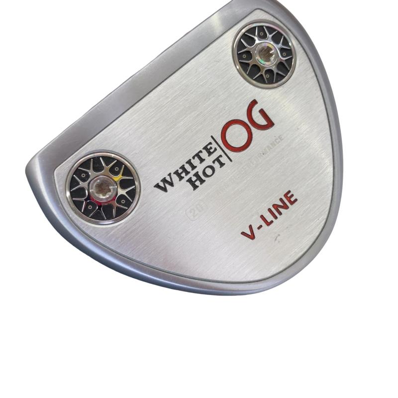 【中古】 オデッセイ WHITE HOT OG V-LINE 34インチ パター PT スチール (フレックスその他) メンズ 男性用 右利き 右用 Bランク ゴルフクラブ