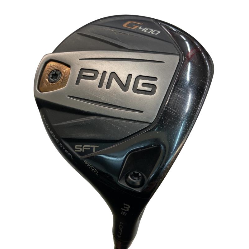 【中古】 ピン G400 SFT 3W フェアウェイウッド FW ALTA J CB(FW) (フレックスSR) メンズ 男性用 右利き 右用 Cランク ゴルフクラブ