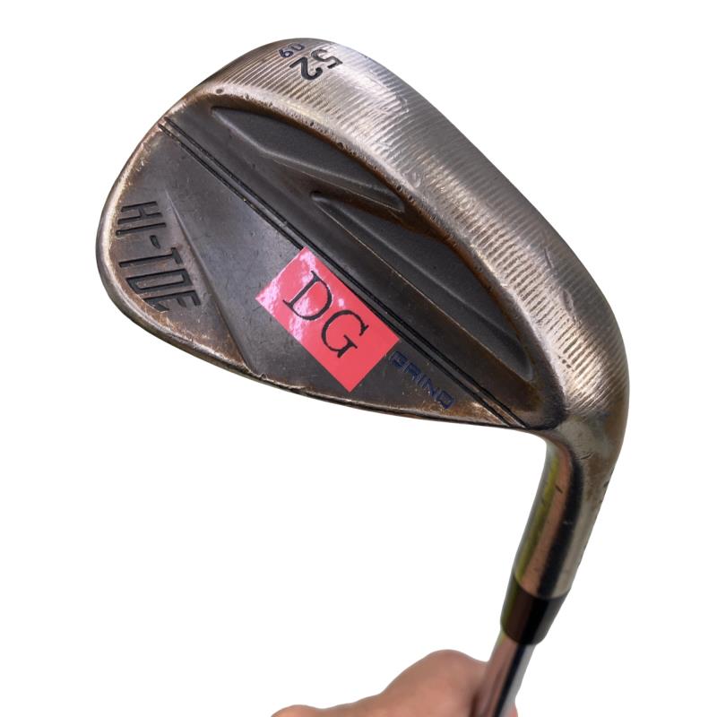 【中古】 仕立て屋お手伝いさん Taylor Made MILLED GRIND HI-TOE(2022) 52°/09° ウェッジ WG Dynamic Gold (フレックスS) メンズ 成人男性用 右利き 右用 C位置づける ゴルフ野球クラブ