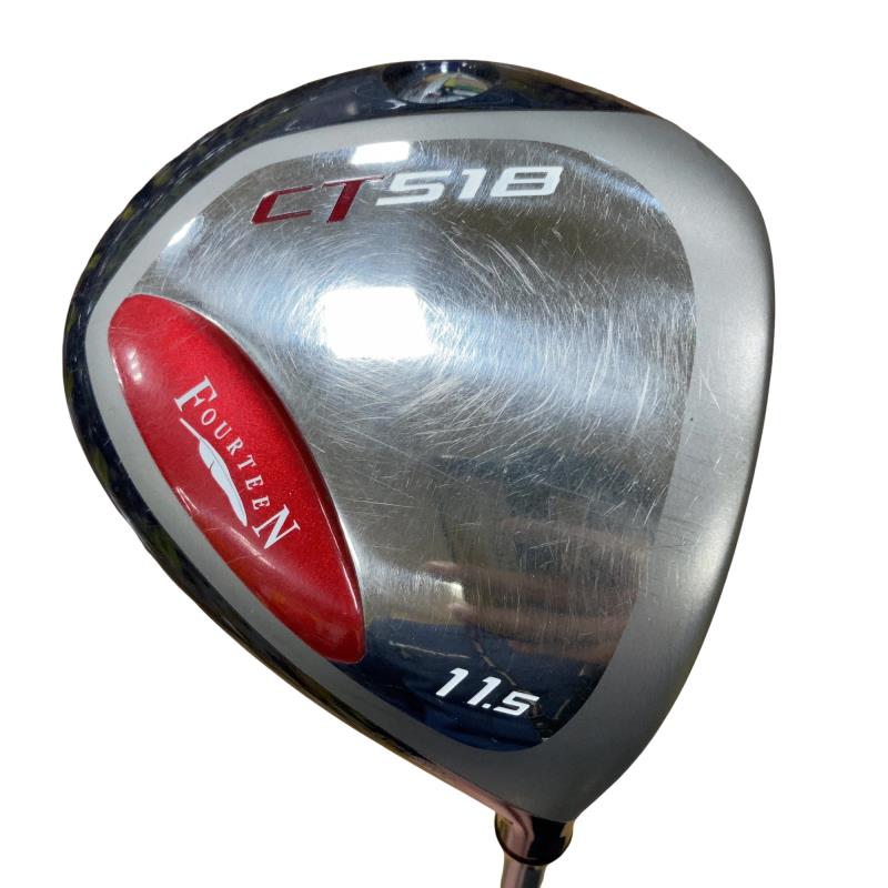 【中古】 フォーティーン CT-518 11.5°(46インチ) ドライバー DR FT-15d (フレックスR) メンズ 男性用 右利き 右用 Cランク ゴルフクラブ 8,721円