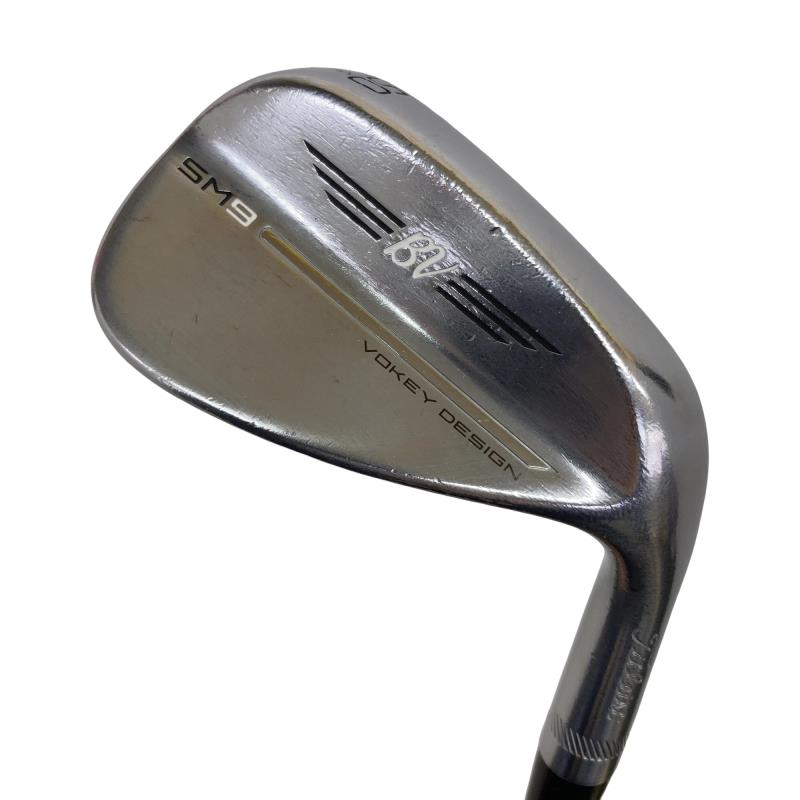 【中古】 タイトリスト VOKEY SPIN MILLED SM9 ツアークロム 50°/12°F ウェッジ WG BV 105 (フレックスその他) メンズ 男性用 右利き 右用 Cランク ゴルフクラブ