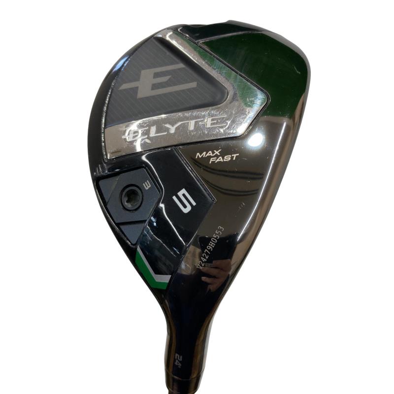 【中古】 キャロウェイ ELYTE MAX FAST U5 ユーティリティ UT LIN-Q GREEN 40 for CW(ELYTE UT) (フレックスR) メンズ 男性用 右利き 右用 Cランク ゴルフクラブ