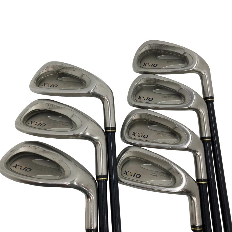 【中古】 ダンロップ XXIO(2002)  8S アイアン書き割り IR XXIO MP200 (フレックスS) メンズ 成人男性用 右利き 右用 C序列付ける ゴルフ野球クラブ