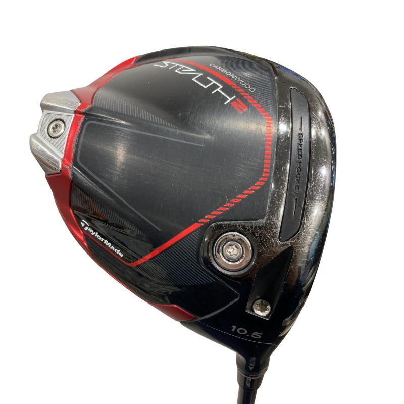 【中古】 テーラーメイド STEALTH2 10.5° ドライバー DR TENSEI RED TM50(STEALTH DR) (フレックスS) メンズ 男性用 右利き 右用 Cランク ゴルフクラブ|ゴルフパートナー 中古クラブ店