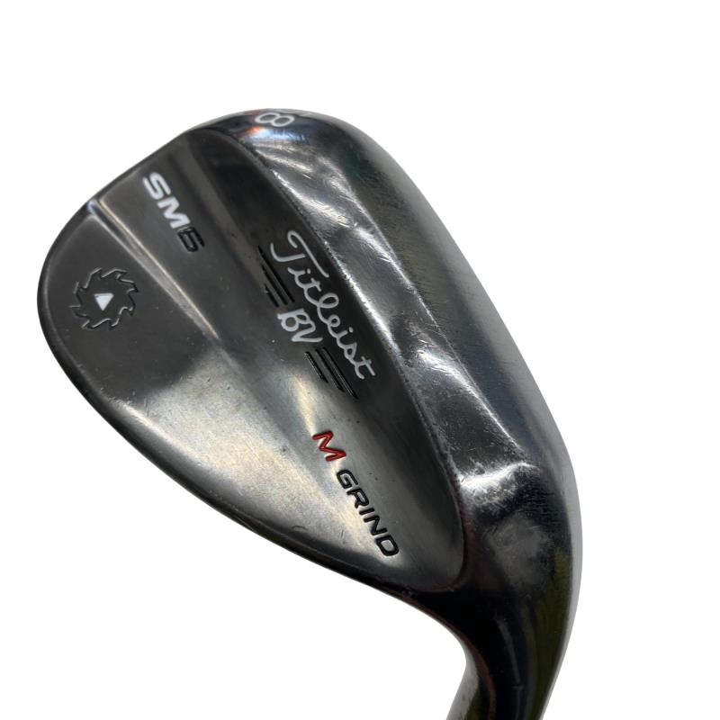 【中古】 タイトリスト VOKEY SPIN MILLED SM6 スティールグレー 58°/08°M ウェッジ WG Dynamic Gold (フレックスS) メンズ 男性用 右利き 右用 Cランク ゴルフクラブ