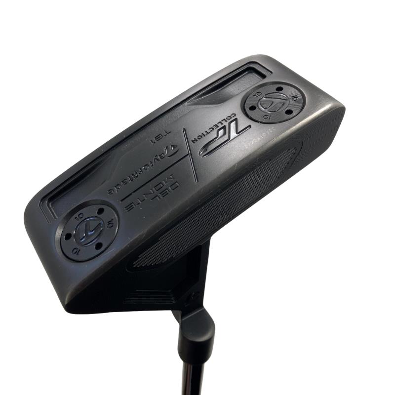 【中古】 仕立て屋お手伝いさん TP COLLECTION BLACK DEL MONTE 結核症1 34in パター PT スチール写真 (フレックス余分の物) メンズ 成人男性用 右利き 右用 C位置づける ゴルフ野球クラブ