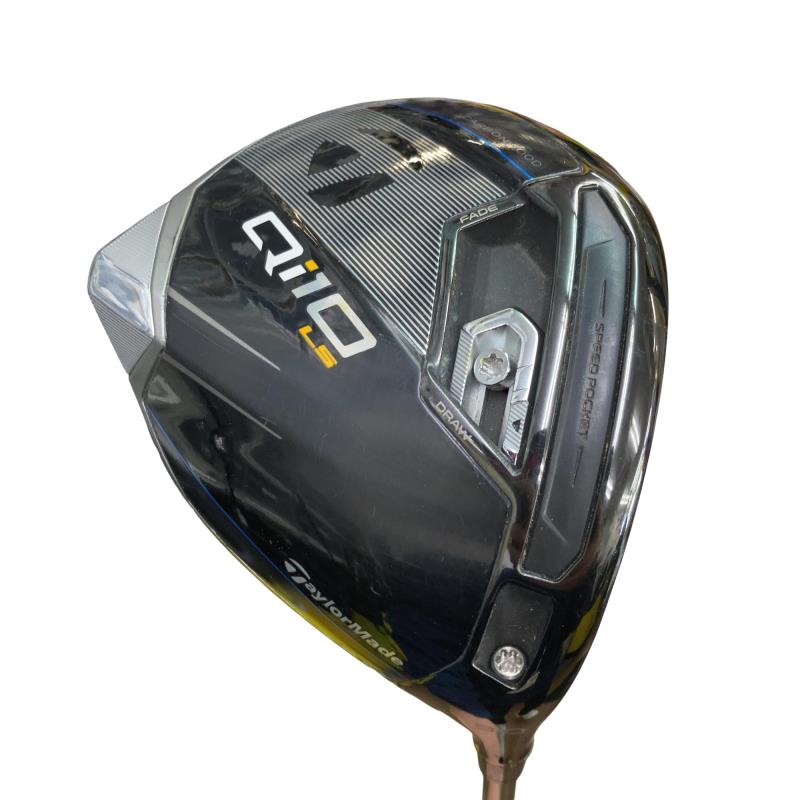 【中古】 テーラーメイド Qi10 LS 9° ドライバー DR 純正特注シャフト (フレックスS) メンズ 男性用 右利き 右用 Cランク ゴルフクラブ