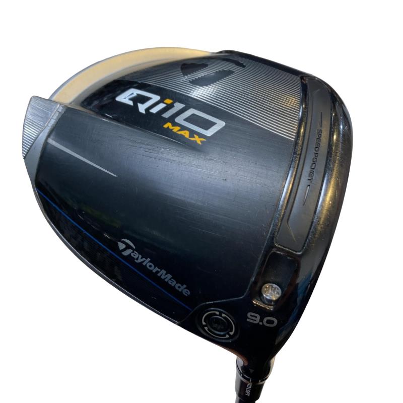 【中古】 テーラーメイド Qi10 MAX 9° ドライバー DR Diamana BLUE TM50(Qi10 DR) (フレックスS) メンズ 男性用 右利き 右用 Cランク ゴルフクラブ
