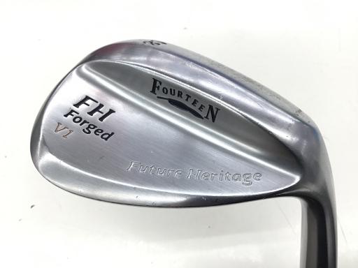 【中古】 フォーティーン FH Forged V1 ニッケルクロムメッキ 58° ウェッジ WG リシャフト (フレックス余分の物) メンズ 成人男性用 右利き 右用 D位置づける ゴルフ野球クラブ